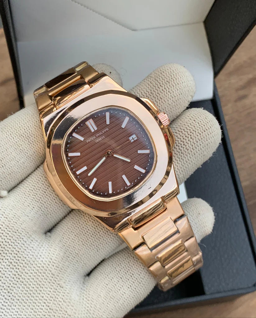 Patek Phillipe Rose Gold brown Dial