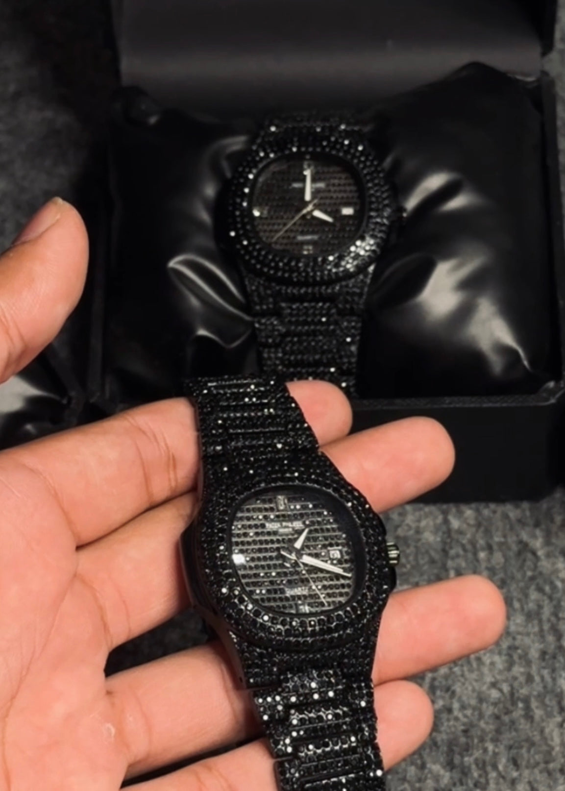 Patek Philippe Iced-toned Black