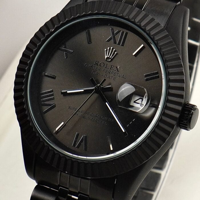 Rolex Matt Black Dial