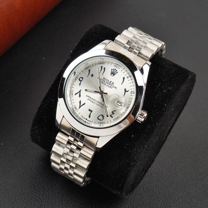 Rolex Arabic Dial White