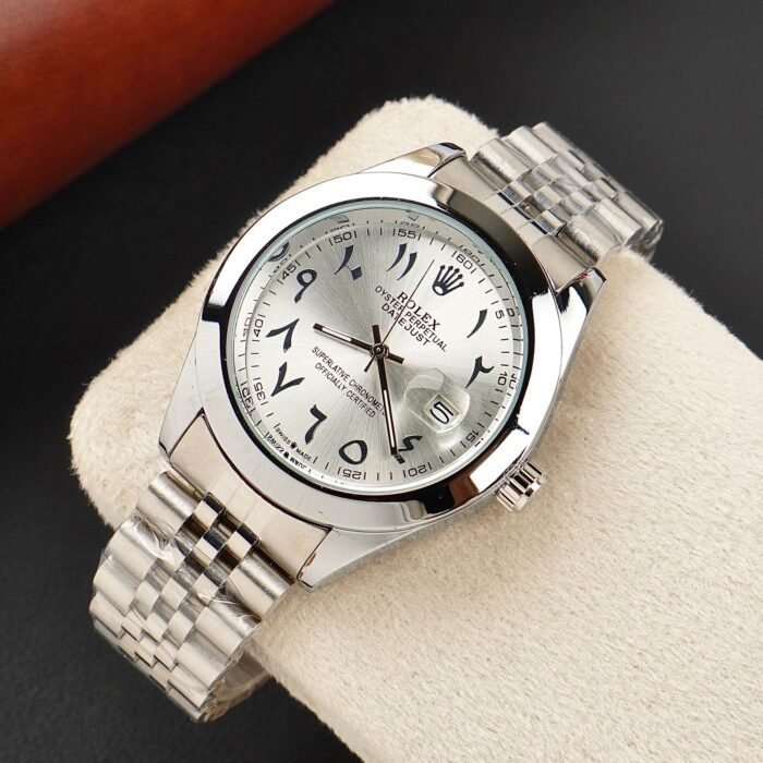 Rolex Arabic Dial White