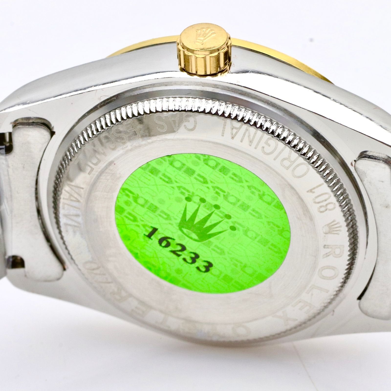 Rolex Two Tone Red Dial