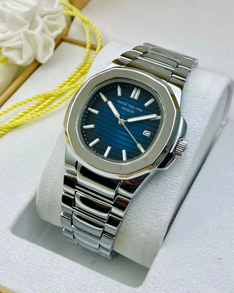 Patek Philippe Date Just - Silver Blue