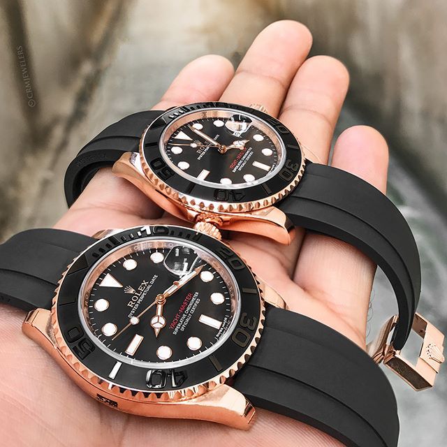 Rolex Yacht Master Automatic Movement | Rose Gold Men Watch