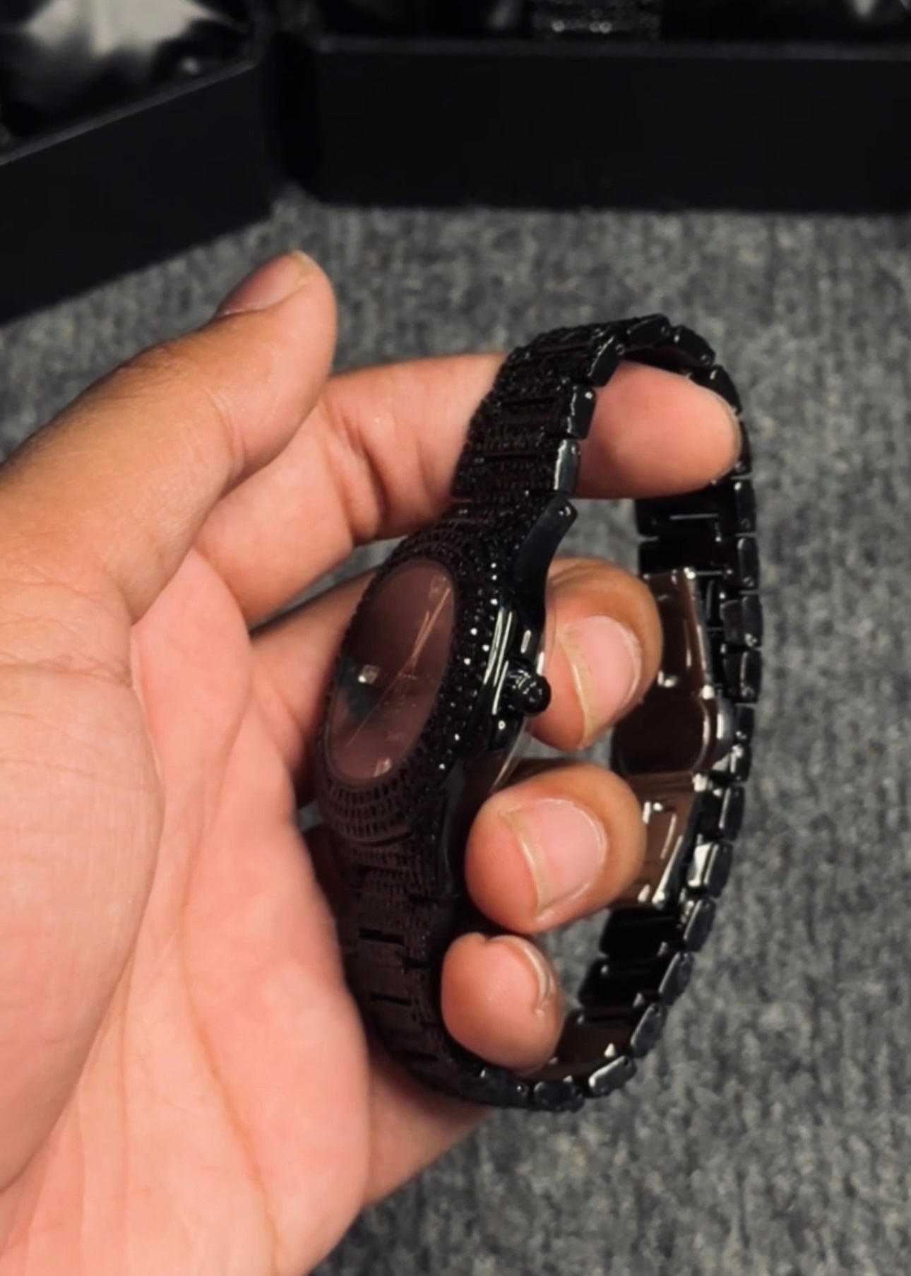 Patek Philippe Iced-toned Black