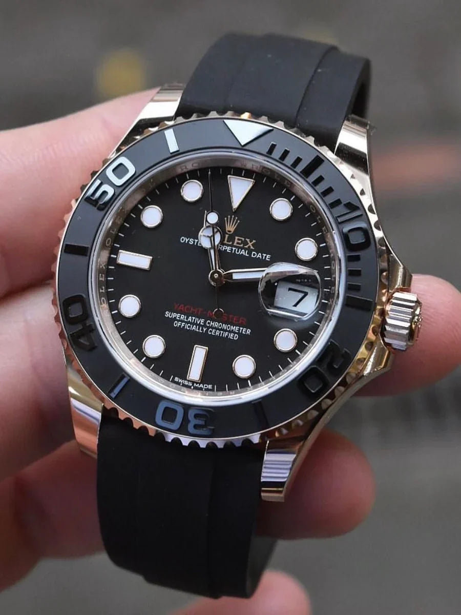 Rolex Yacht Master Automatic Movement | Silver Men Watch