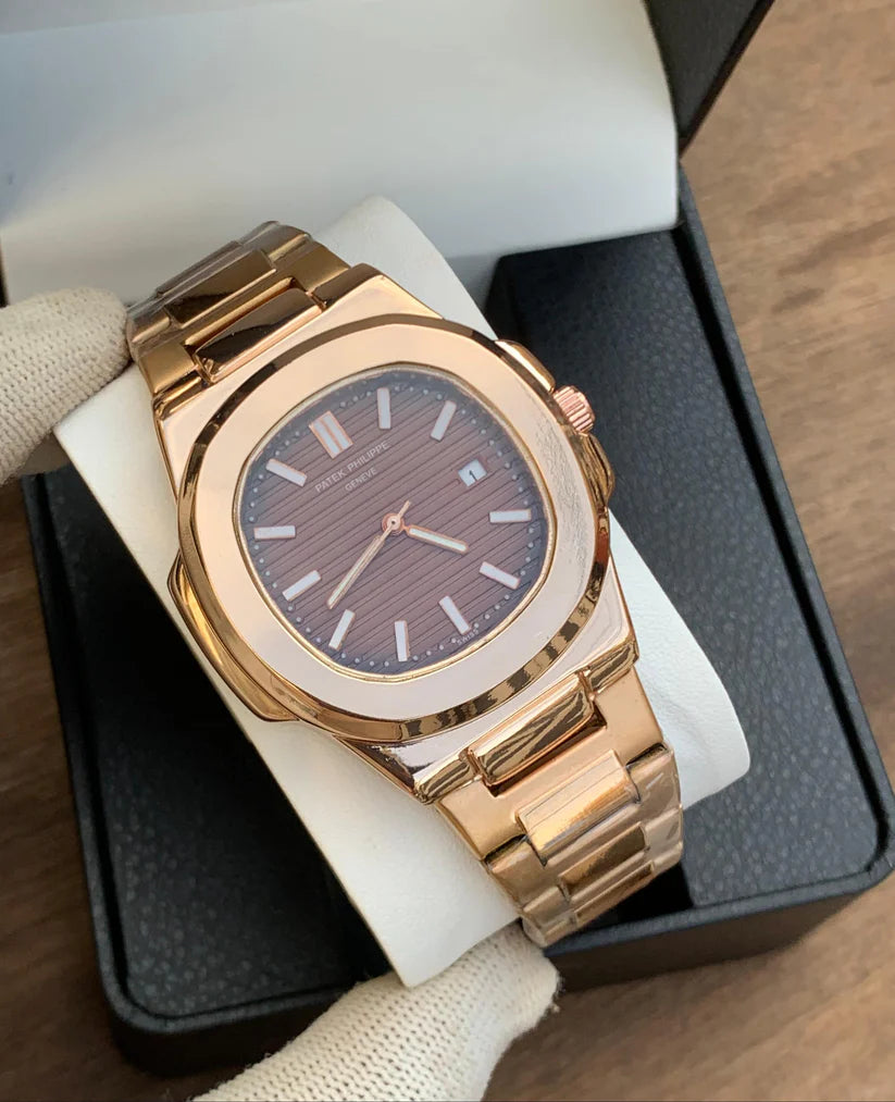 Patek Phillipe Rose Gold brown Dial