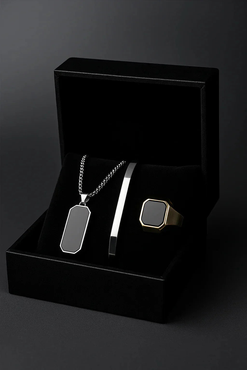 Men Jewellery Gift Box 3 in 1