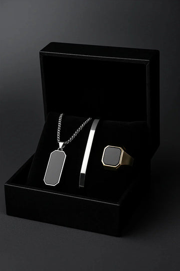 Men Jewellery Gift Box 3 in 1