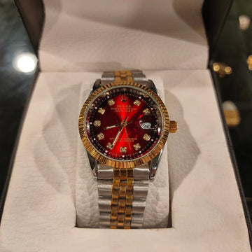 Two Tone – Stainless Steal – Red