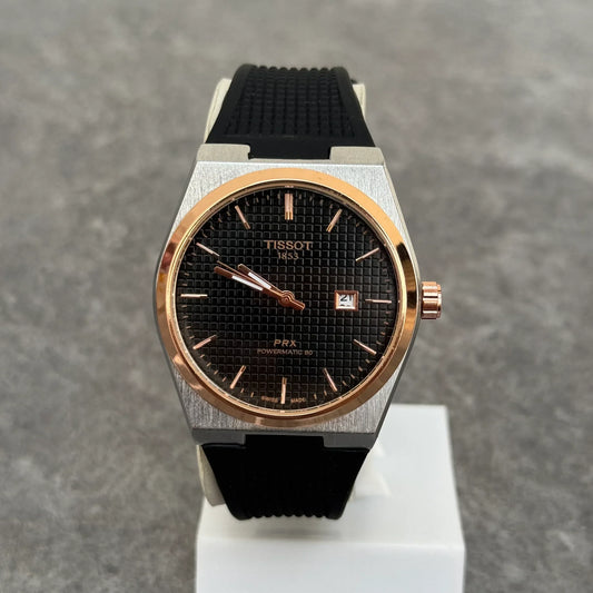 Tissot PRX Strap Watch - Silver Black