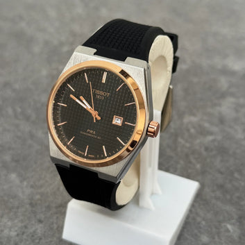 Tissot PRX Strap Watch - Silver Black
