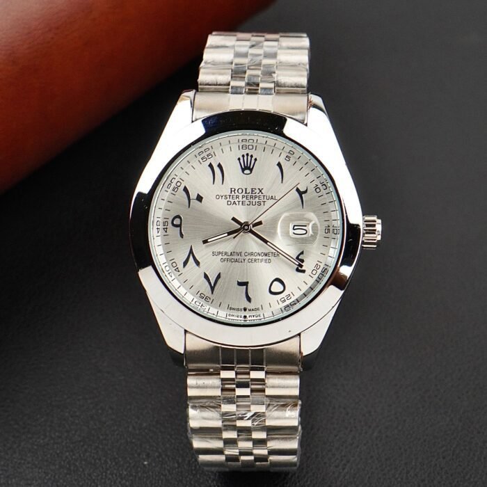 Rolex Arabic Dial White