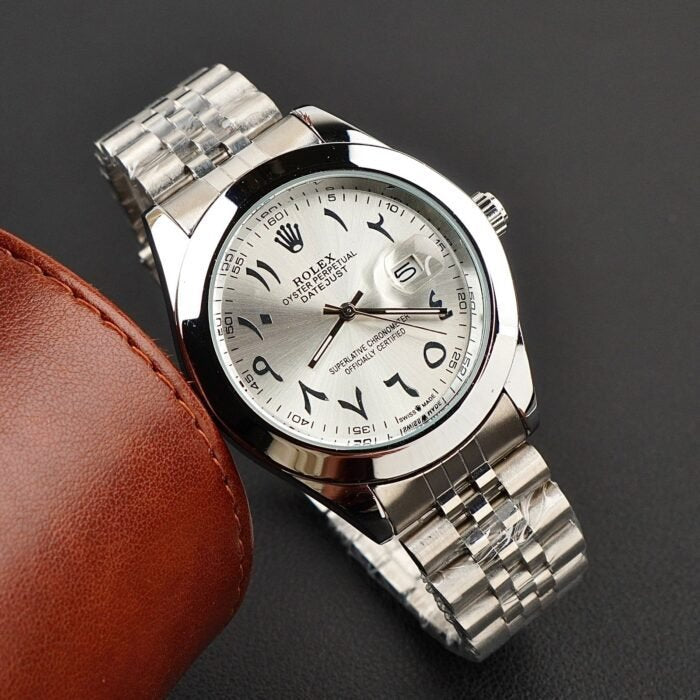 Rolex Arabic Dial White
