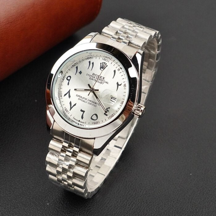 Rolex Arabic Dial White
