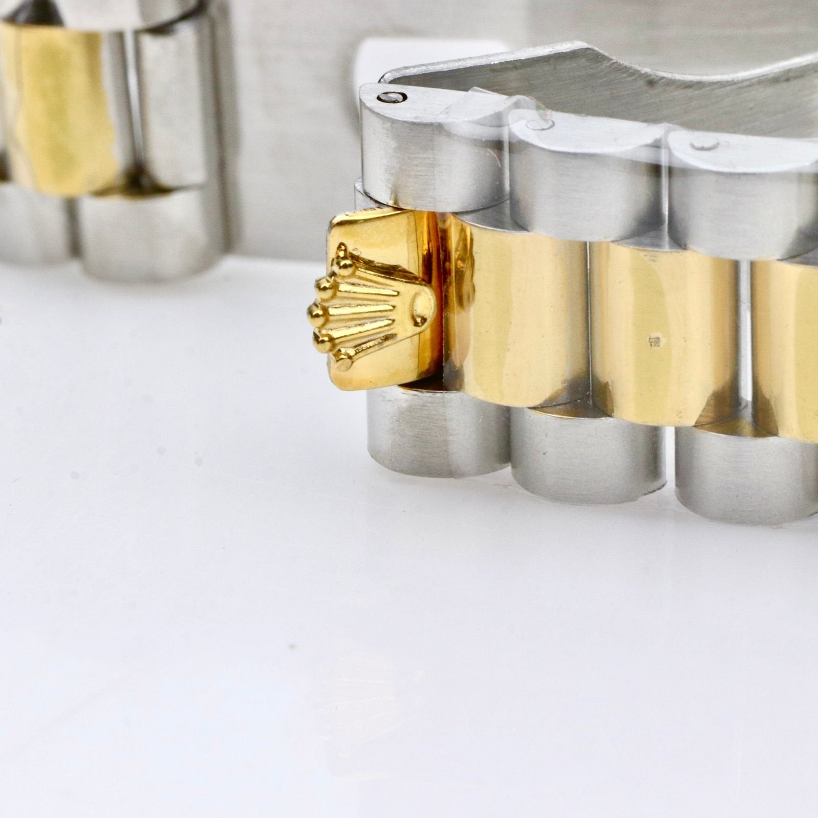 Rolex Two Tone Red Dial