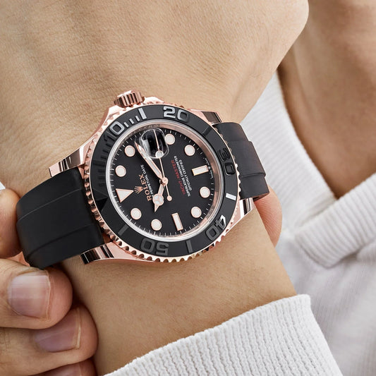 Rolex Yacht Master Automatic Movement | Rose Gold Men Watch